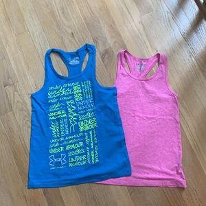 Under armour workout tanks